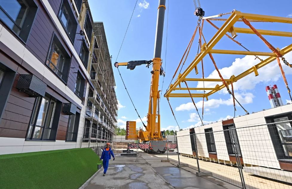 В ТиНАО подходит к концу строительство завода по производству жилых модулей