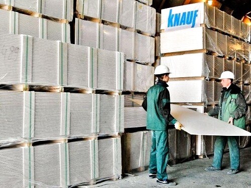 Производитель стройматериалов «Кнауф» начал реконструкцию складского комплекса